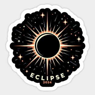 eclipse 2024 Sticker